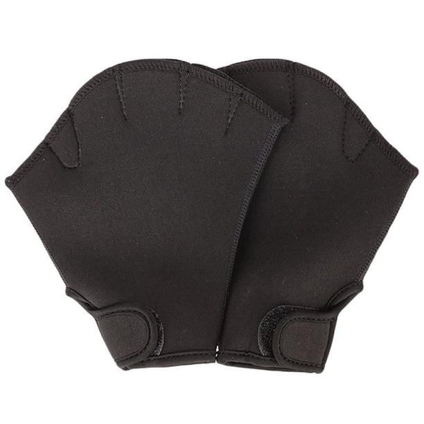Soidarity Guantes acuáticos Natación Guantes palmeados Guantes de entrenamiento de natación ajustables impermeables para buceo Surf Deportes acuáticos No.2 Soidarity OD016798-02
