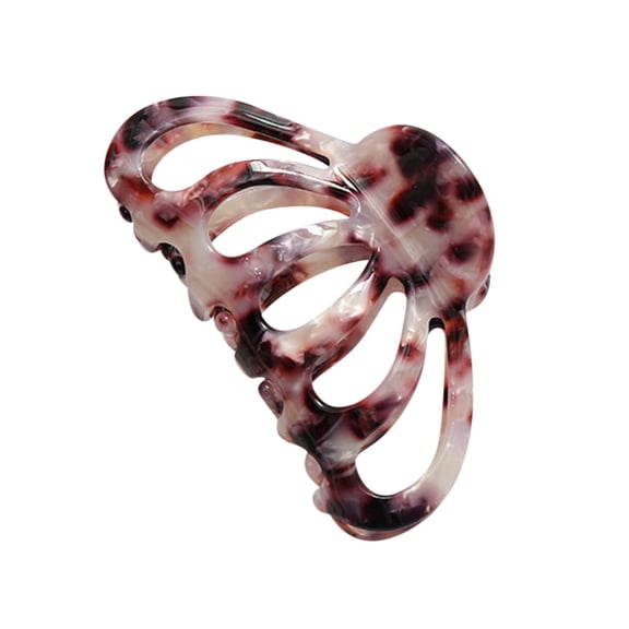 Hair Claw for Women, Pretty Clip, Doesn't slide out of your hair, Grip for Thick Hair, Purple