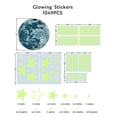 thumbnail image 4 of 1049 Pcs Wall Stickers Wall Stickers Kids Moon And Stars Glow In The Dark Wall Stickers, 4 of 4