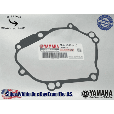 Yamaha OEM 04-08 R1, 06-15 MAGNETO ENGINE COVER GASKET 2D1-15451-10-00 1