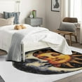 thumbnail image 4 of Sun and Moon Rug for Bedroom - Sun and Moon Rug & Home Decor, Celestial Rugs for Entryway, Washable Rugs, 2x3 Area Rug, Non Slip Small Indoor Door Mat, Aesthetic Carpet & Room Decorations, 4 of 7