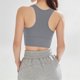 thumbnail image 5 of Mujeres de Color Sólido Cuatro Filas Ajustable Inalámbrico Sujetador Doble Hombro Estilo a Prueba de Choques Yoga Deportes Sujetadores para Mujeres, 5 of 6