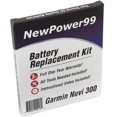 thumbnail image 1 of Garmin Nuvi 300 Battery Replacement Kit with Tools, Video Instructions, Extended Life Battery and Full One Year Warranty, 1 of 3