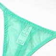 thumbnail image 3 of Varsbaby Women's Side Tie G-String Thongs and Sutien Refibra Panties Underwear 2 pcs, 3 of 5