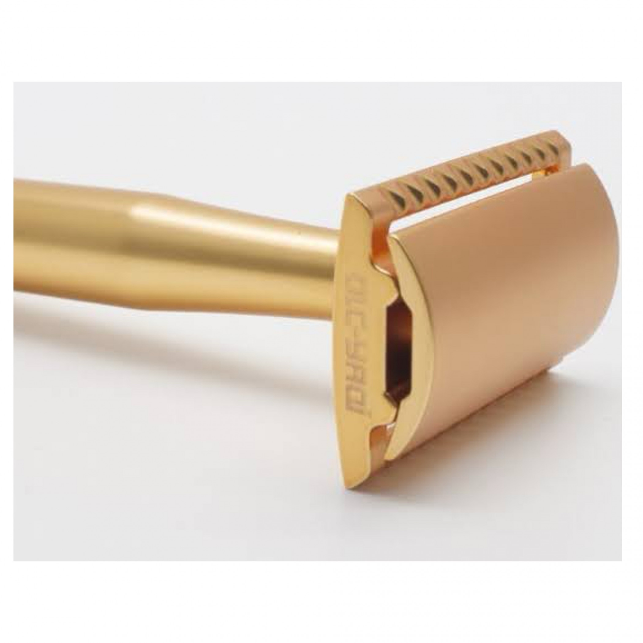 Yaqi Midas 3-piece Matte Gold Double Edge Safety Razor
