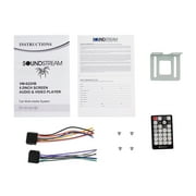 Soundstream VM-622HB 6.2 Double-DIN Mechless Head Unit with Bluetooth and Android Phone Link