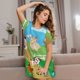 thumbnail image 3 of Disketp Farm Animals para Camisón Corto de Manga Corta para Mujeres, Camisón Cómodo con Escote Redondo, Bonito y Confortable, 3 of 6