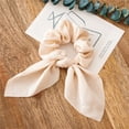 thumbnail image 4 of 6pcs Ligas para Cabello, Scrunchies para Cabello y Cabello Liston, 6Donas para Cabello Mujer-Scrunchies de Satén, Terciopelo Scrunchies, Ligas para el Cabello Muje Amarillo blanco lechos Penghui 9024719199061, 4 of 5