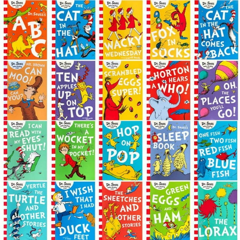 Dr Seuss Beginner Learning Library - Classic 20 Book Set for