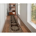 thumbnail image 2 of Linon Vintage Nain Power Loomed Microfiber Polyester 2'x10' Rug in Beige, 2 of 3