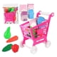 thumbnail image 1 of 21pcs Kids Shopping Cart Trolley Play Set Reliable Toy Shopping Cart Trolley Role Playing, 1 of 4