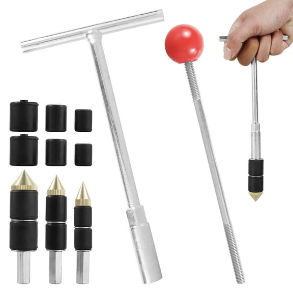 11Pcs Emergency Pipe Water Stopper Kit 304 Stainless Steel Hot Melt Water Stop Tool Sturdy PPR Tube Water Stop Needle with Wrench Plugging Water Tool for PPR Pipe 20/25/32