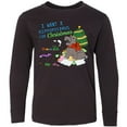 thumbnail image 3 of Inktastic I Want a Hippopotamus for Christmas Long Sleeve Youth T-Shirt, 3 of 5