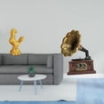 thumbnail image 2 of Figura de pollo esculpida en resina, estatua vintage, adorno coleccionable, diseño artesanal, fabricada con material resistente, ideal para decoración, 2 of 8