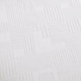 thumbnail image 3 of Geometric Fret Cotton Jacquard Matelasse Scalloped Bedspread Set , Twin, White by Blue Nile Mills, 3 of 6