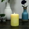 thumbnail image 3 of 3" x 4" Ivory Vanilla Scented Pillar Candle, 3 of 5