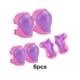 thumbnail image 4 of Juego de rodilleras y coderas Advancent para niños activos Ropa deportiva color rosa violeta, 4 of 6