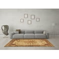 thumbnail image 3 of Ahgly Company Indoor Square Persian Brown Traditional Area Rugs, 3' Square, 3 of 4