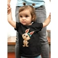 thumbnail image 2 of Happy Bunny T-Shirt Infant -Image by Shutterstock,  18 Months, 2 of 4