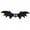 B, variant on Halloween Decorations Outdoor, New Halloween Hairpin Headdress Children's Party Decoration Eye Wing Three-dimensional Hair Clip
