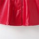 thumbnail image 5 of Gibobby Chaqueta de invierno para niñosChaqueta de vestir de cuero PU de manga larga de retazos para niños pequeños y niñas, abrigos de invierno, ropa ex(Rojo, 5-6 Años), 5 of 5