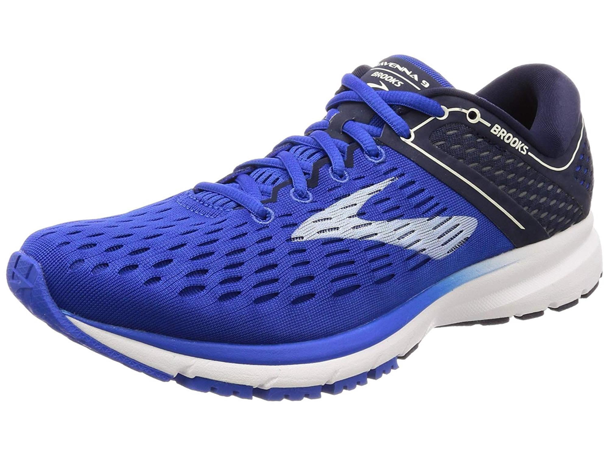 Brooks Mens Ravenna 9, Blue/Navy/White 