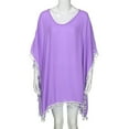 thumbnail image 4 of Ruimatai Swimsuit Coverup for Women Beach Cover Up Women Trim Kaftan Chiffon Tassels Swimwear Beach Loose Bikini Cover Up, 4 of 7