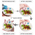 thumbnail image 2 of POGLIP Wolf Watercolor Save The Nature Set of 6 Round Coaster for Drinks, Absorbent Ceramic Stone Coasters Cup Mat with Cork Base for Home Kitchen Room Coffee Table Bar Decor, 2 of 5