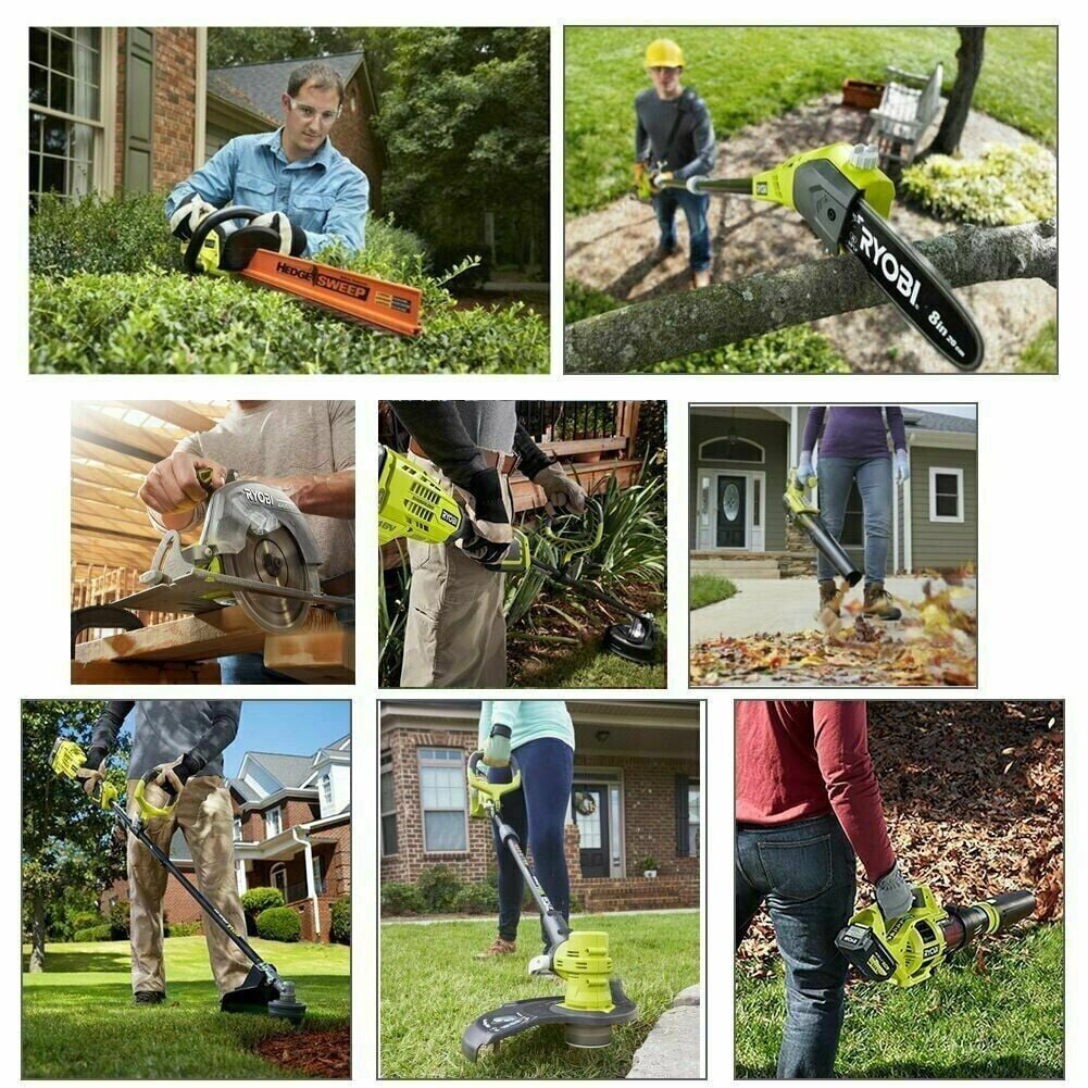 18V 6.0Ah Extended Battery for Ryobi ONE+ HP Cordless Walk Behind Push Lawn Mower