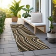 thumbnail image 6 of Addison Rugs Chantille Indoor/Outdoor Transitional Swirls Fudge Washable Runner Rug, 2'3" x 7'6", 6 of 6