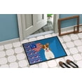 thumbnail image 4 of Brown White Smooth Jack Russell Terrier Indoor or Outdoor Mat 24x36 36 in x 24 in, 4 of 5