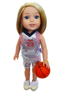 american girl doll basketball outfit