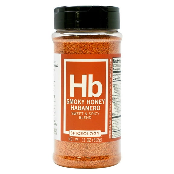 Spiceology Smoky Honey Habanero All Purpose Rub, 11 Ounce