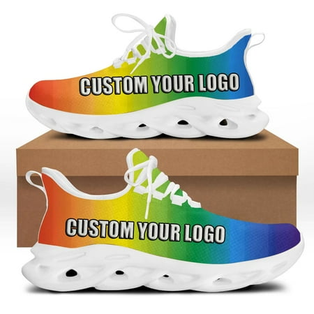 

Yikeluo Women Fashion Sport Shoes Nurse Love Design Creative Colorful Casual Sneakers for Ladies Lightweight Cushion Footwear