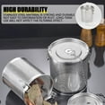 thumbnail image 5 of Stainless Steel Spice Filter Seasoning Strainer Cooking Spice Filter Loose Leaf Tea Infuser for Home Restaurant, 6.3x6.8 Inch, 5 of 12