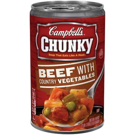 Campbell's Chunky Beef & Country Vegetables Soup