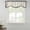 Cream, variant on White Greek Key Tie Up Valance Curtains for Windows, Kitchen Curtains Window Treatments, Geometric Greece Ancient Farmhouse Geo Short Window Shades Valances for Bedroom Bathroom Cafe 54"x18"