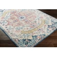 thumbnail image 3 of Mark&Day Area Rugs, 5x5 Gimel Traditional Sky Blue Garnet Square Area Rug (5'3" Square), 3 of 4