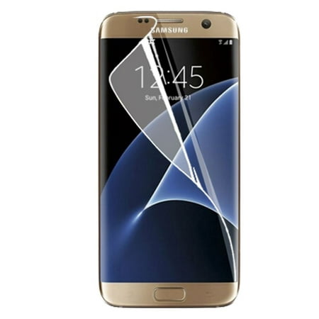 Insten Anti-Shock Clear Screen Protector Guard For Samsung Galaxy S7 Edge (Full Covered Edge to