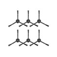 thumbnail image 1 of Cepillos laterales para Roborock Q5 Max+, S8 MaxV Ultra (paquete de 6), 1 of 7