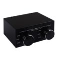 thumbnail image 4 of Audio 3 Input to 3 Output Fully Balanced XLR Signal Passive Stereo Selector Switch Switcher / Balanced XLR to Unbalanced  Audio Converter / No Loss Switching / No External Power, 4 of 7