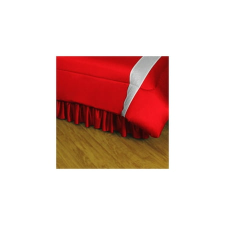 Sports Coverage Inc. NHL Detroit Red Wings Polyester Jersey Bed Skirt