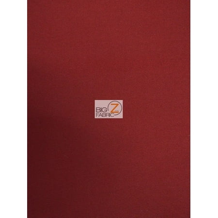 Neoprene Material - Neoprene Scuba Techno Athletic Double Knit All-Purpose Fabric / Wine / Sold By The Yard