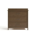 thumbnail image 4 of Graco Classic 3 Drawer Dresser with Infant Changing Table Topper, Hazelnut, 4 of 15