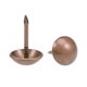 thumbnail image 5 of Uxcell 0.43''x0.67'' Clavos de tapicería, tachuelas redondas, alfileres de empuje de pulgar, tono de hierro y cobre, 40 piezas, 5 of 5