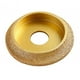 thumbnail image 1 of Disco de lijado de perfil de borde de muela de hormigón de , herramientas de pulido y limpieza, amoladora de copa de para amoladoras 10mm, 1 of 9
