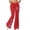 Red, variant on SwiftWear Women's Flared Leggings Bow Print Wide Leg Yoga Pants High Waisted Stretchy Bell Bottom Workout Pants Fashion Casual Active Running Lounge Pants