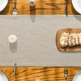 thumbnail image 3 of Mode Light Brown Table Runner, Seasonal Fall Washable Kitchen Dining Table Decoration for Home Party Decor 13x72 Inch, 3 of 8