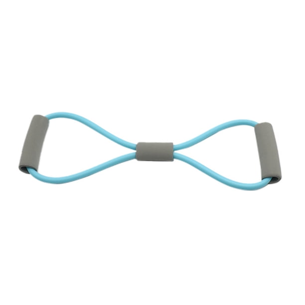 Ejercicio de resistencia de yoga con equipo de gimnasia, cuerda de tracción, expansor de pecho de 8 caracteres, tubo de entrenamiento muscular elástico, cuerda de tracción Ofspeizc CPB-DE-SSW179-1