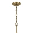 thumbnail image 5 of 44031NBR Kichler Lighting Winslow - 9 light 2-Tier Chandelier - 27 inches tall by 27 inches wide-Natural Brass Finish    -Traditional Installation, 5 of 6